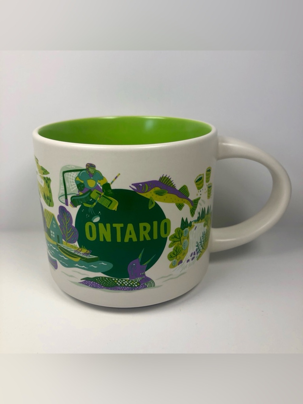 Starbucks Discovery Series ONTARIO Collectible Ceramic Mug 14oz ✨🦆